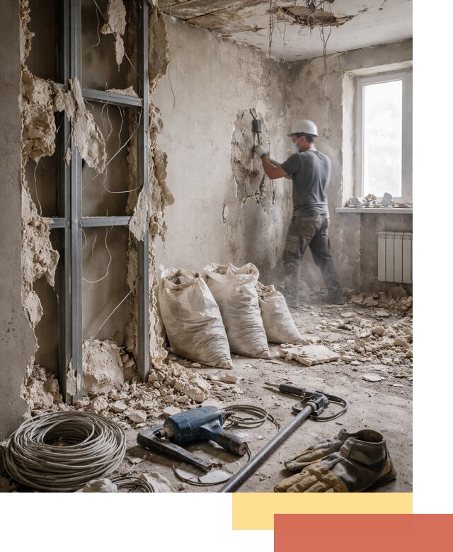 Профессиональный демонтаж зданий и конструкций в Верхней Пышме