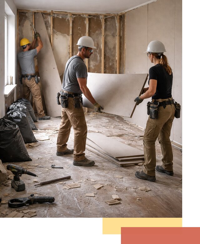 Демонтаж стеновых панелей в Верхней Пышме быстро и аккуратно