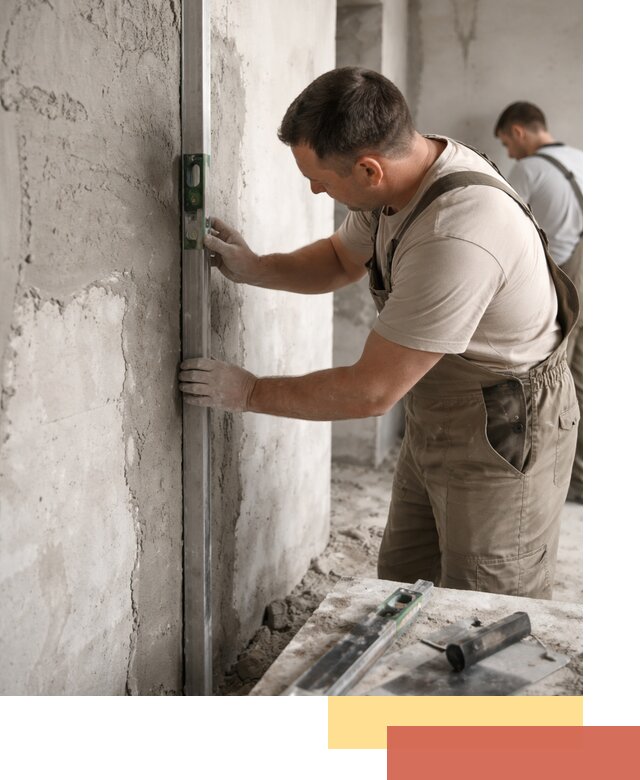 Установка штукатурных маяков в Верхней Пышме с гарантией качества