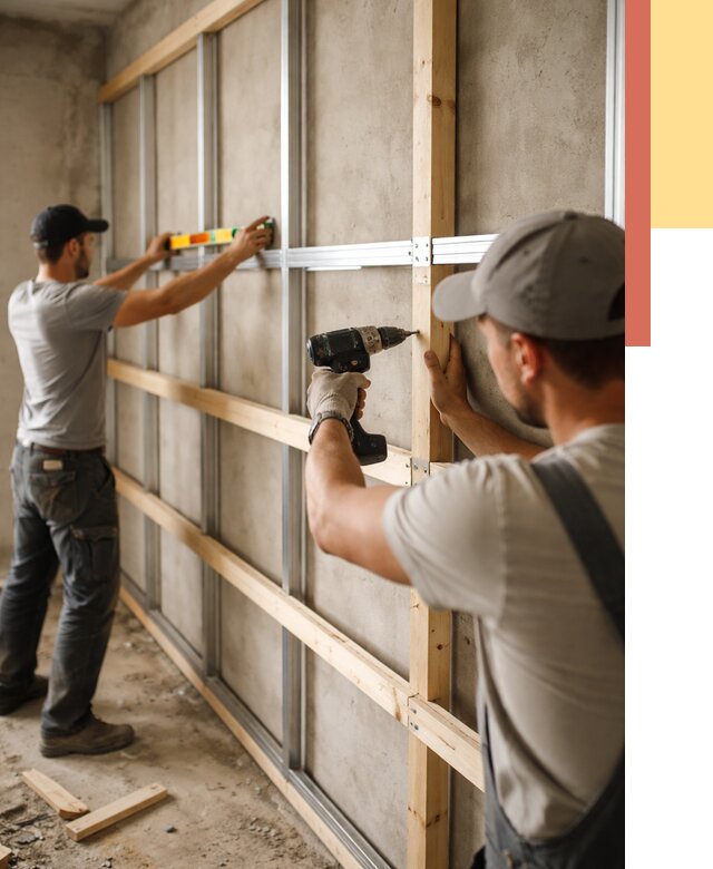 Устройство обрешетки под панели в Верхней Пышме от 2155 руб. — монтаж под ключ | ОТДЕЛОЧНИК-Врх