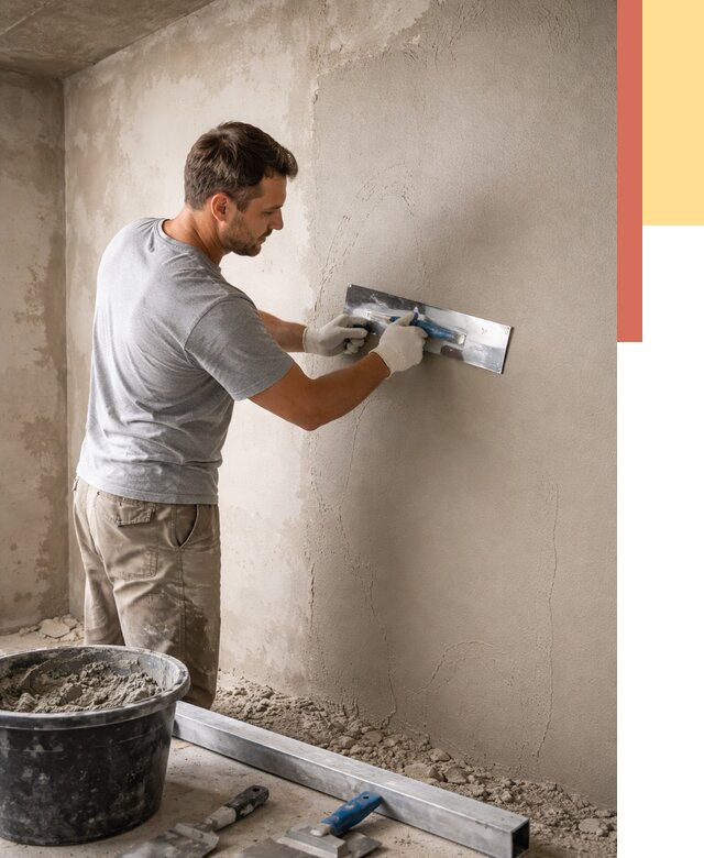 Штукатурка стен без маяков в Верхней Пышме от 7387 руб/м2 — услуги и цена | ОТДЕЛОЧНИК-Врх