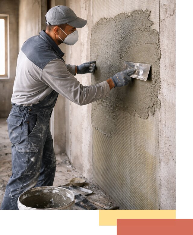 Штукатурка стен по сетке в Верхней Пышме под ключ качественно и быстро