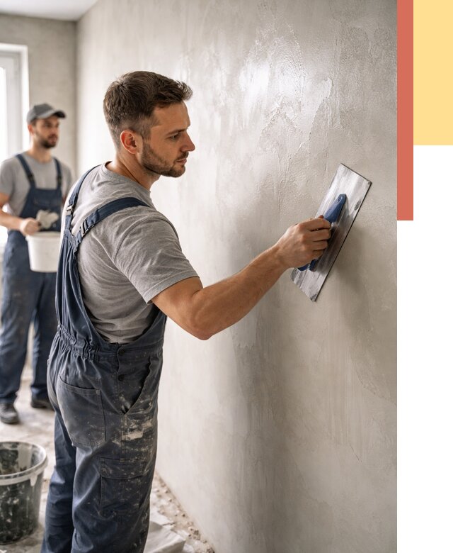 Глянцевание штукатурки стен в Верхней Пышме от 7695 руб. — услуги и затирка | ОТДЕЛОЧНИК-Врх