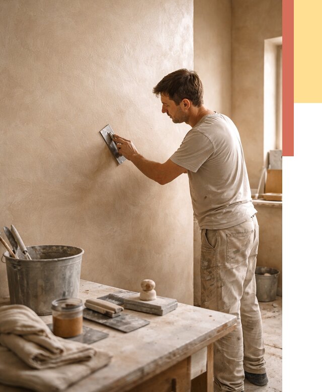 Марокканская штукатурка таделакт в Верхней Пышме под ключ от 4309 руб. | ОТДЕЛОЧНИК-Врх