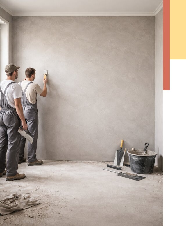 Микробетон на стены в Верхней Пышме от 1283 руб. — нанесение и отделка | ОТДЕЛОЧНИК-Врх