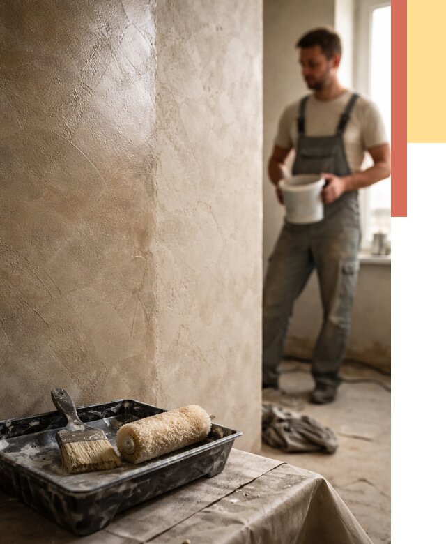 Нанесение воска на штукатурку в Верхней Пышме от 3591 руб. | Услуги ОТДЕЛОЧНИК-Врх