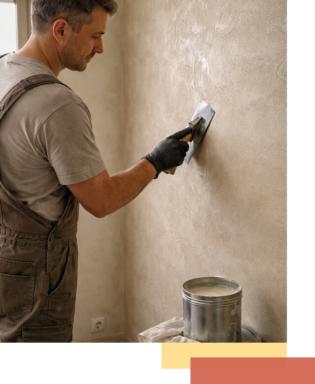 Нанесение воска на штукатурку в Верхней Пышме для защиты и блеска