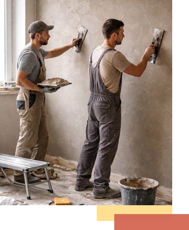 Ремонт декоративной штукатурки и восстановление фактуры в Верхней Пышме