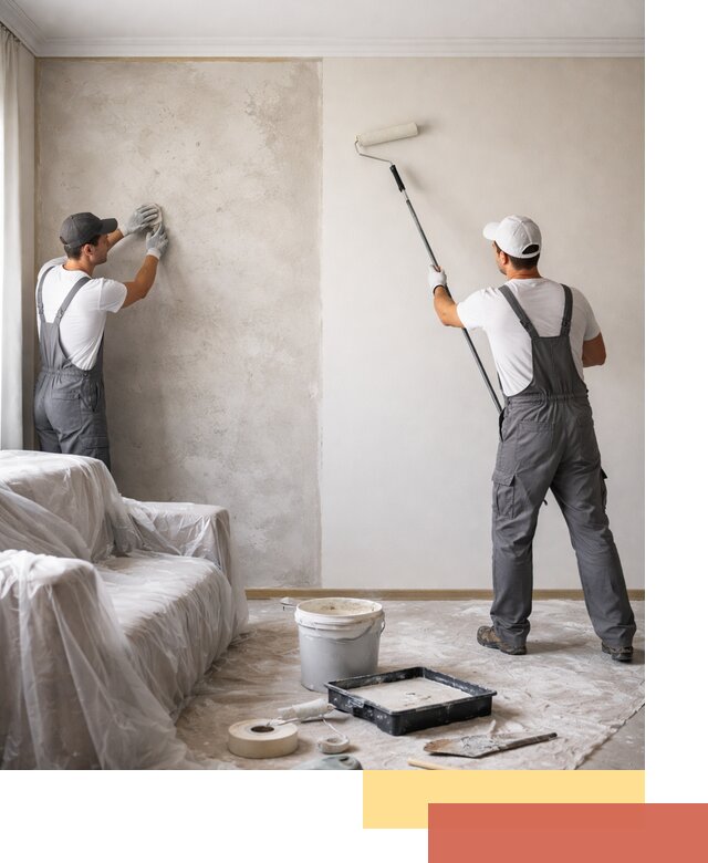 Покраска стен антивандальной краской в Верхней Пышме