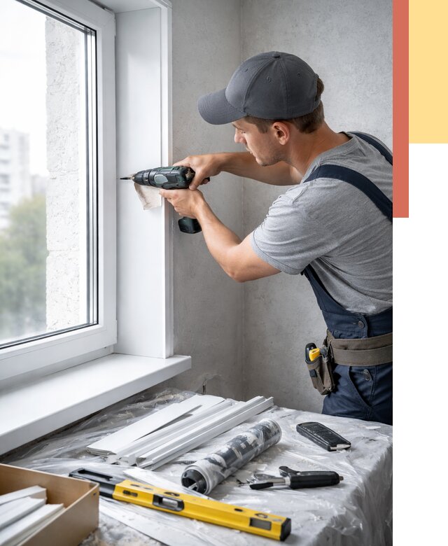 Установка пластиковых откосов в Верхней Пышме от 2309 руб. | ОТДЕЛОЧНИК-Врх монтаж, быстро и недорого