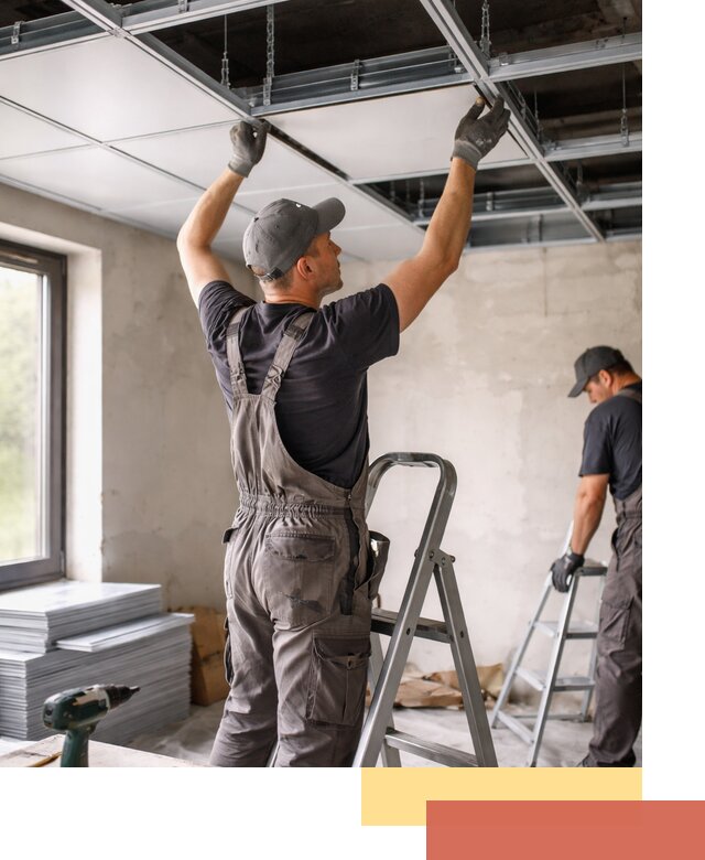 Монтаж кассетного потолка в Верхней Пышме качественно и быстро