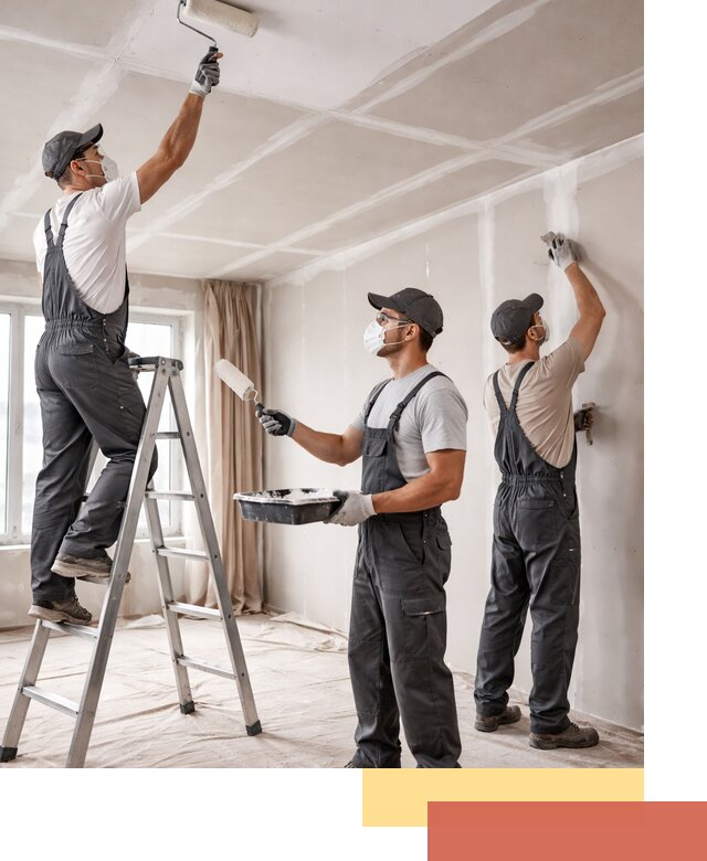 Покраска потолка из гипсокартона в Верхней Пышме качественно и недорого