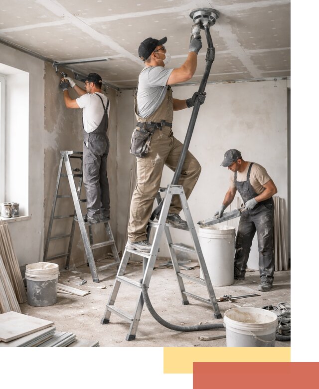 Ремонт потолка из гипсокартона в Верхней Пышме: быстрый и качественный монтаж