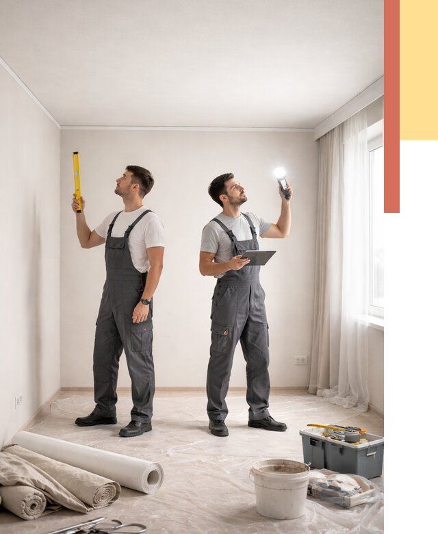 Отделка потолка в Верхней Пышме недорого от 770 руб/м2 | Услуги ОТДЕЛОЧНИК-Врх